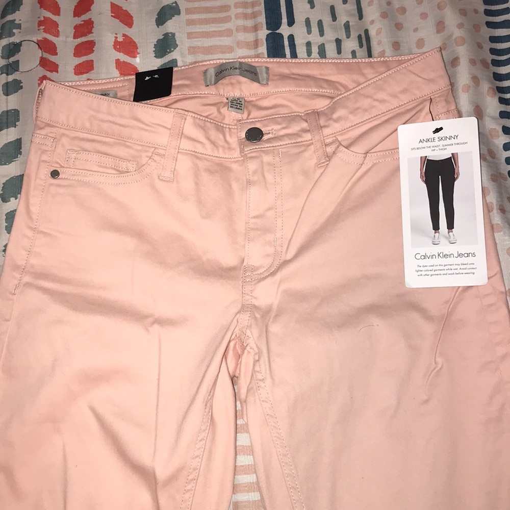 Calvin Klein ankle skinny jeans